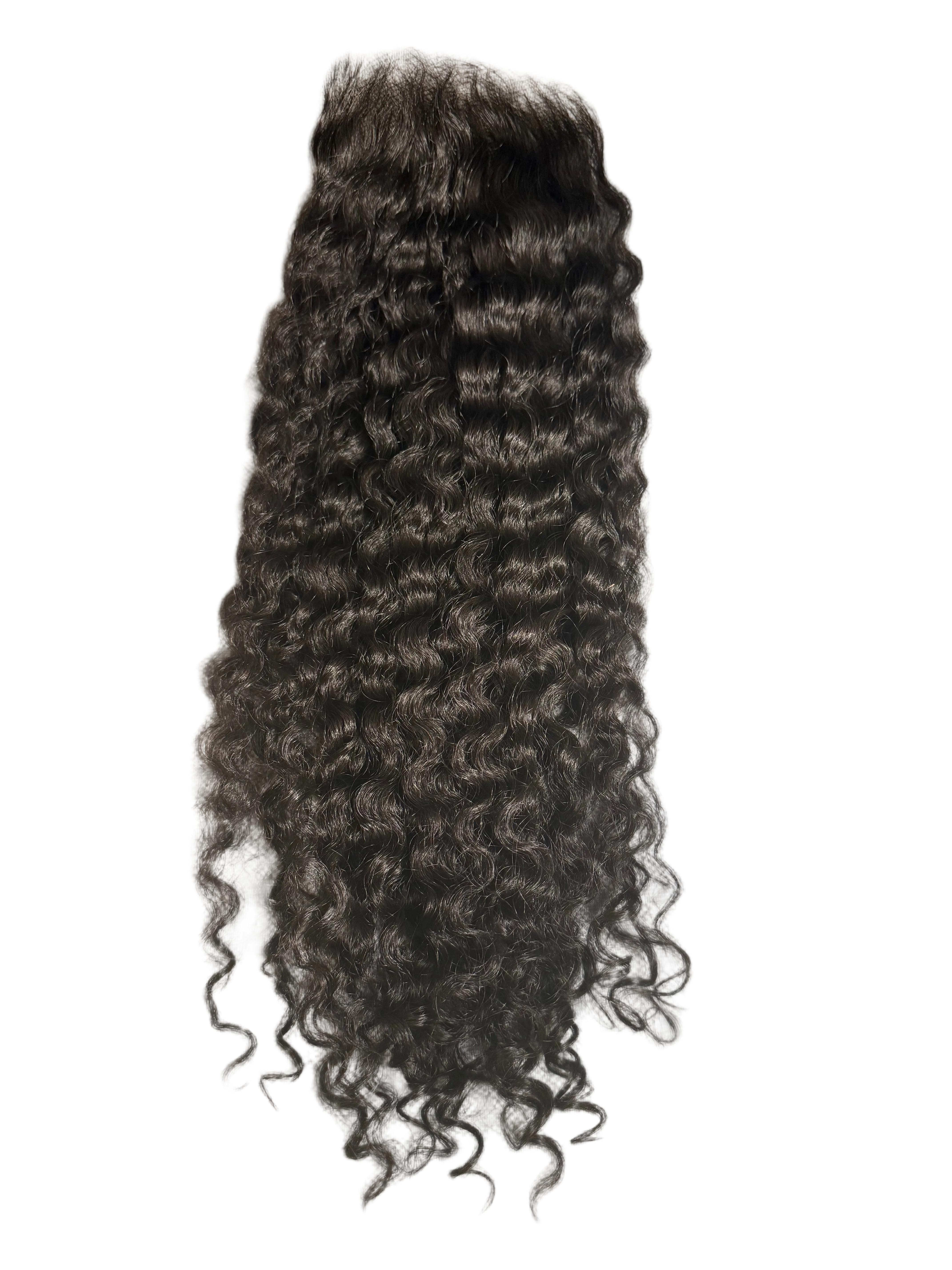 100% Raw Cambodian burmese curly 5x5 closure